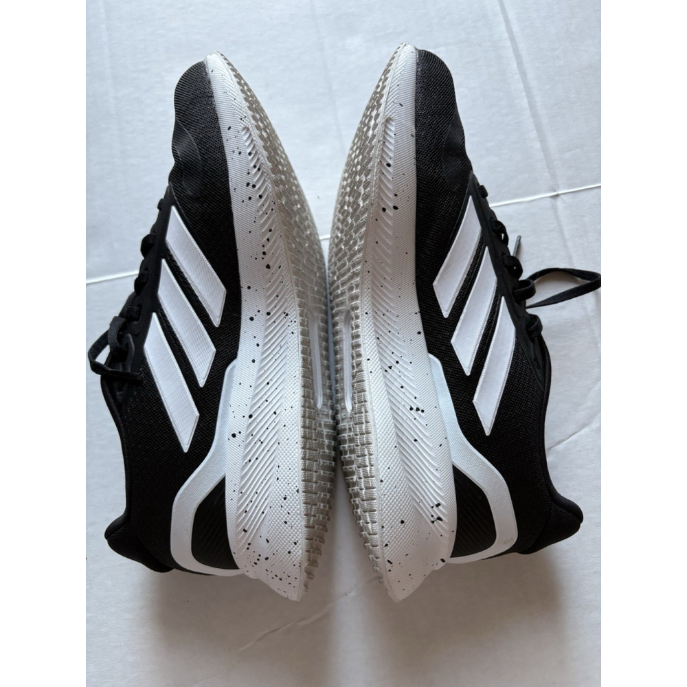 Adidas Womens Run Falcon 5 Athletic Shoe Black White Size 9 NEW - Picture 4 of 6